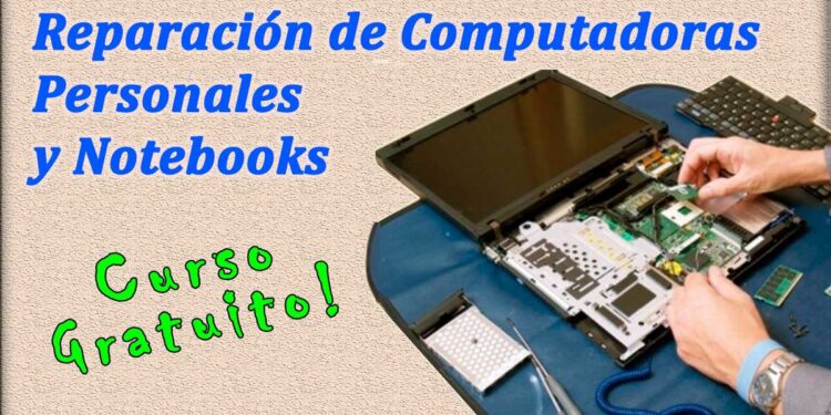 Curso gratuito de Reparación de computadoras y notebooks en el Centro de Formación Profesional Nº 401
