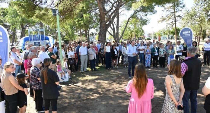 La Plaza Brown está lista para recibir familias bahienses